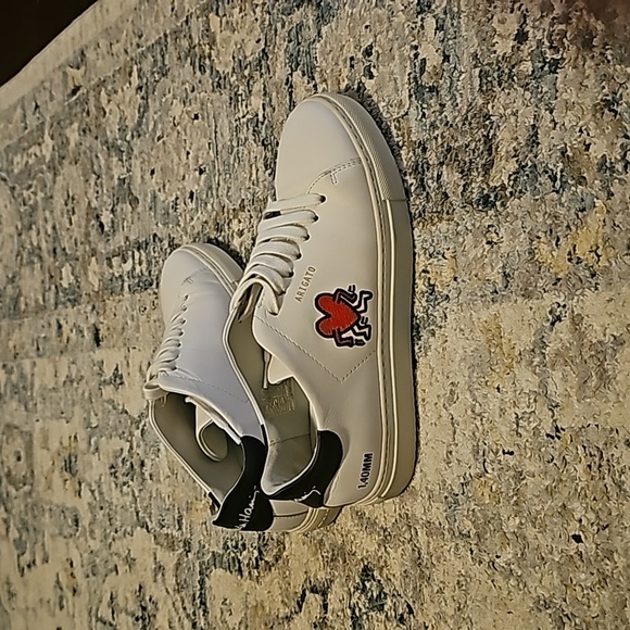 Axel Arigato Keith Haring Leather Sneakers (7.5) - Picture 2 of 8